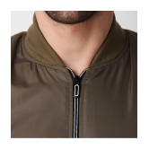 4B Nylon Mens Windcheater Jacket - Olive ( Pack of 1 ) - None