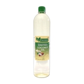 Jeevasassya Wood Pressed & Unrefined Coconut Oil 500 ML (Chekku) for Cooking, Skin, Hair & Baby Massage