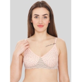 ILRASO - Pink Cotton Non Padded Women's T-Shirt Bra ( Pack of 1 ) - None