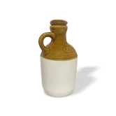 Ceramic Dining Desi Style Mustard Handmade Ceramic 500ml Oil Bottle