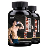 HMV Herbals Fit Buddy Muscle Gainer Herbal Capsule 60 no.s Pack Of 2