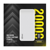 Bell 20000 -mAh 5V/1A & 5V/2A Li-Polymer Power Bank - White