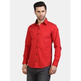 Life Roads - Red Cotton Slim Fit Men's Casual Shirt ( Pack of 1 ) - None