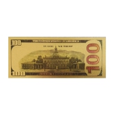 New 100 US Dollar Bill 24Kt Gold Plated...Collectible