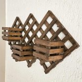 Wall Mounted Planter - Diamond