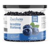 Zucchero Dried Blueberry, Jumbo whole, 100g - Rich Phytoflavinoids | Juiciest Berry | Californian