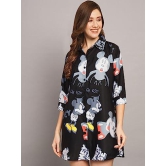 FUNDAY FASHION Women Shirt Style Mini Dress