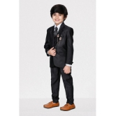 DKGF Fashion - Black Polyester Boys Suit ( Pack of 1 ) - None