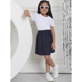 MINI & MING Girls Polka Dot Printed Pleated Skirts