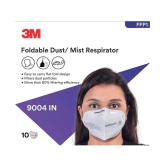 3M 9004IN Particulate Respirator, White - Pack of 5