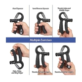 HSP ENTERPRISES Adjustable Hand Grip with Smart Counter | Resistance   Hand Power Gripper for Home & Gym Exercise - Assorted