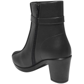 Shoetopia Black Womens Ankle Length Boots - None