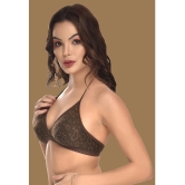 Madam Cotton Blend Non Padded Womens Everyday Bra ( Brown ) - None