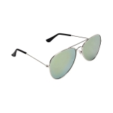 Creature - Silver Pilot Sunglasses ( Pack of 1 ) - Medium