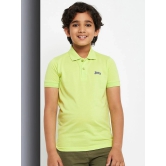 UNIBERRY - Lemon Cotton Blend Boys Polo T-Shirt ( Pack of 1 ) - None