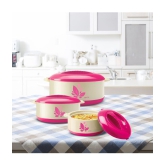 Milton New Orchid Jr. Inner Steel Casserole Gift Set of 3, Pink - Pink