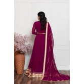 Cocktail Violet Lehenga Set-S