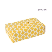 PrettyKrafts Car Tissue Dispenser Plastic Yellow