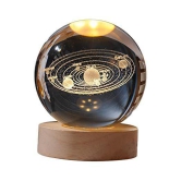 Smart Home 3D Galaxy Crystal Ball Night Light, Crystal Light Night Lamp-DOLPHIN