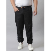 instaFab - Black Denim Regular Fit Mens Jeans ( Pack of 1 ) - None