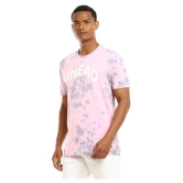 Colt - Pink Cotton Regular Fit Men's T-Shirt ( Pack of 1 ) - None