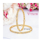 VIVASTRI Gold Bangle ( Pack of 1 ) - None