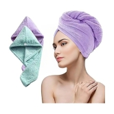 dust n shine Multi Color Cotton Womens Headwrap ( Pack of 2 ) - Multi Color