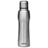 Milton Verve 400 Thermosteel 24 Hours Hot and Cold Water Bottle, 380 ml, Silver - Silver