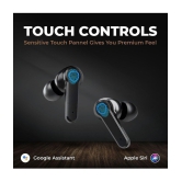 Tecsox Max19 Airbuds In Ear Bluetooth Earphone 5 Hours Playback Bluetooth IPX4(Splash Proof) Powerfull Bass -Bluetooth V 5.1 Black