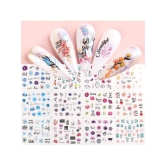 Lenon Assorted 3 Packet Nail Art Sticker 3D Effect 10 g