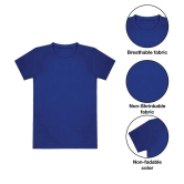 Diaz - Royal Blue Cotton Blend Boys T-Shirt ( Pack of 1 ) - None