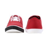 Kzaara Sneakers Red Casual Shoes - 6