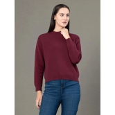 RedTape Round Neck Solid Sweater for Women |  Everyday Comfort