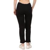 Diaz - 100% Cotton Black Womens Running Trackpants ( Pack of 1 ) - None