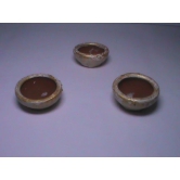 Set of 3 Mini Clay Bowls