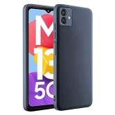 Samsung Galaxy M13 5G Back Cover Case Liquid silicone - Gray