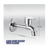 Cossimo Stainless Steel Vignet Long Bib Tap (Pack of 2) Steel Bathroom Tap (Bib Cock)