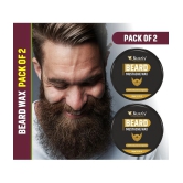 KURAIY Beard & Mustache Wax Extra Strong 50 Gm Hair Wax (100 g) Pack of 2