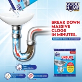 Good Home Unblox Drain Cleaner, 50g