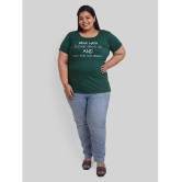 Neo Garments - Green Cotton Regular Fit Womens T-Shirt ( Pack of 1 ) - 4XL