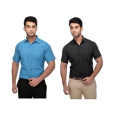 DESHBANDHU DBK Cotton Regular Fit Half Sleeves Mens Formal Shirt - Multi ( Pack of 1 ) - None