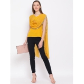 ALL WAYS YOU - Yellow Polyester Womens Regular Top - XL