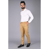 MANCREW - Yellow Viscose Slim - Fit Men's Formal Pants ( Pack of 1 ) - None