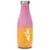 Milton Prudent 350 Thermosteel 24 Hours Hot and Cold Water Bottle, 360 ml, Pink Orange - Pink Orange