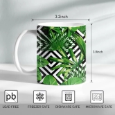 ForVano Beautiful Mug Featuring a Vibrant, Abstract Design with a Gradient of Colors