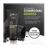 Globus Naturals Activated Charcoal Face Scrub for Men, 100gm