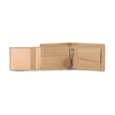 samtroh Beige PU Mens Regular Wallet ( Pack of 1 ) - Beige