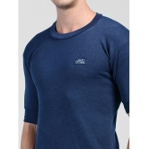 Lux Cottswool - Blue Cotton Blend Mens Thermal Sets ( Pack of 1 ) - None