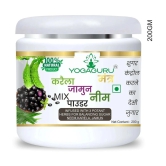 YOGAGURU MANTR Neem Karela Jamun Powder for Maintaining Blood Sugar Levels (200 g)