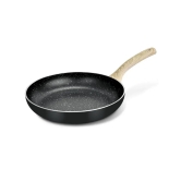 Bergner Bellini Aura Non Stick Frypan | Gas & Induction Compatible | Black 20 cm